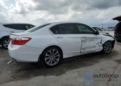 2015 Honda Accord Sport from USA, damaged, VIN 1HGCR2F58FA134258